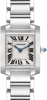 Cartier Tank Française W51008Q3 20mm Stainless steel Silver