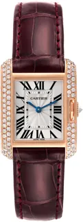 Cartier Tank WT100013 Rose gold flinque$silvered