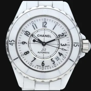 Chanel J12 H0970 38mm Ceramic White