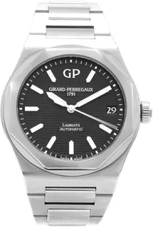 Girard-Perregaux Laureato 81010-11-634-11A Stainless steel Black