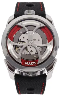 MB&F MAD Edition Red MAD RED 1 42mm Steel Black