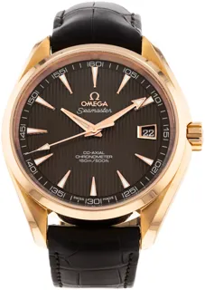 Omega Aqua Terra 231.53.42.21.06.001 Red gold Gray