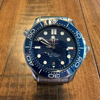 Omega Seamaster Diver 300M 210.30.42.20.03.001 Stainless steel Blue