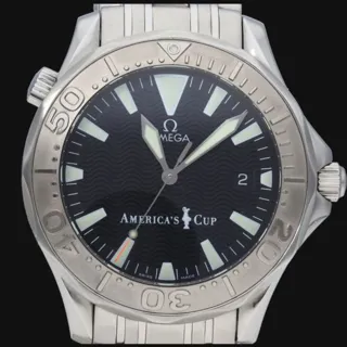 Omega Seamaster Diver 300M 2533.50.00 White gold and Stainless steel Black