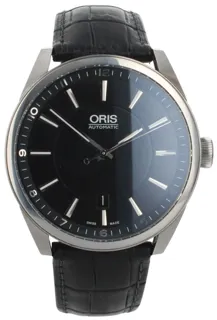 Oris Artix Date 7642 42mm Stainless steel Black