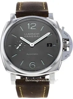 Panerai Luminor Due PAM 00904 42mm Stainless steel Gray