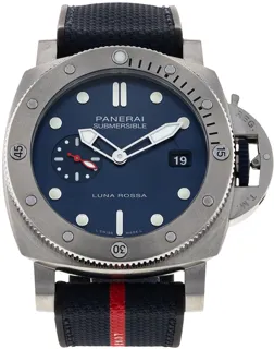 Panerai Submersible PAM 01391 Stainless steel Blue