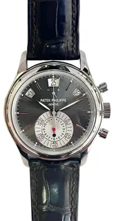 Patek Philippe Annual Calendar Chronograph 5960P-001 Platinum Gray