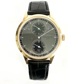 Patek Philippe Annual Calendar Regulator 5235/50R-001 40.5mm Rose gold Graphite$Black