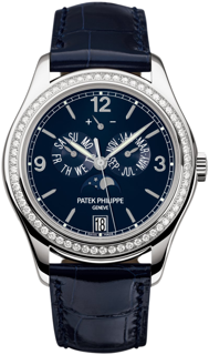 Patek Philippe Complications Annual Calendar 5147G-001 39mm White gold Blue