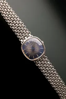 Patek Philippe Golden Ellipse 3644 White gold Blue