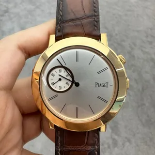 Piaget Altiplano G0A35153 43mm Rose gold Silver