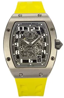 Richard Mille RM 67 RM67-01 38mm White gold Skeletonized