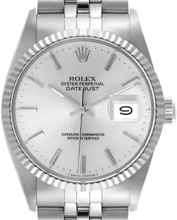 Rolex Datejust 36 16014 Stainless steel Silver