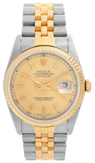 Rolex Datejust 36 16233 Stainless steel and 18k yellow gold