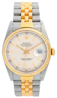 Rolex Datejust 36 16233 Stainless steel and 18k yellow gold Silver