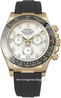 Rolex Daytona 116518LN-0045 40mm Ceramic and Yellow gold White