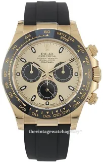 Rolex Daytona 116518LN-0048 40mm Ceramic and Yellow gold Champagne