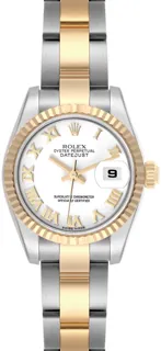 Rolex Lady-Datejust 179173 Stainless steel White