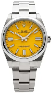 Rolex Oyster Perpetual 124300-0004 Stainless steel Yellow