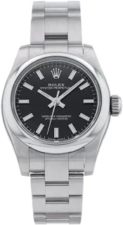 Rolex Oyster Perpetual 26 176200 Stainless steel Black