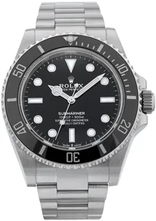 Rolex Submariner 124060 Stainless steel Black