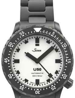 Sinn U50 U50.SL 41mm Stainless steel White