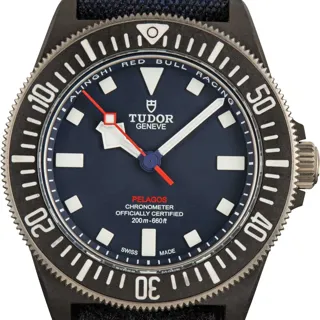 Tudor Pelagos FXD Alinghi Redbull Racing M25707KN-0001 42mm black carbon composite Blue