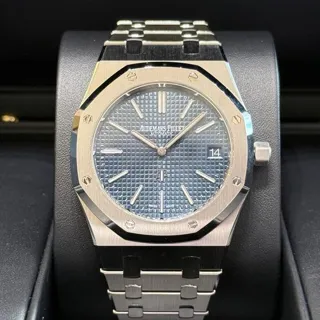 Audemars Piguet Royal Oak 16202ST 39mm Stainless steel Blue