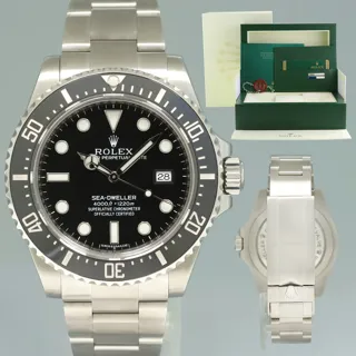 Rolex Sea-Dweller 116600 40mm Stainless steel Black