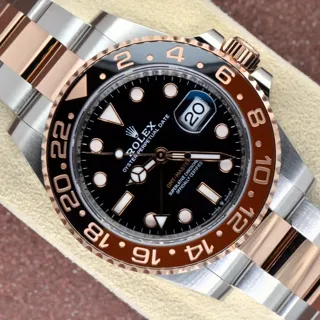 Rolex GMT-Master II 126711 40mm stainless steel$Everose gold Black