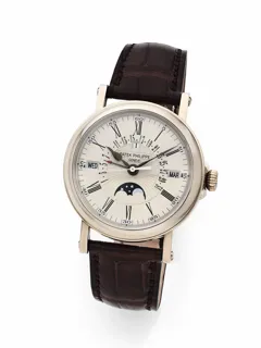 Patek Philippe Perpetual Calendar 5159G-001 38mm White gold Silver