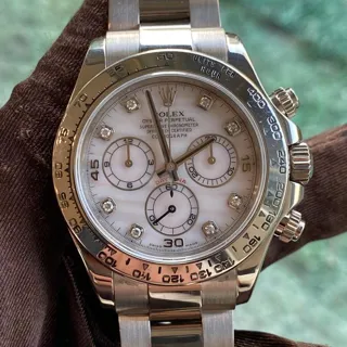 Rolex Daytona 116509 ( DIAL) 40mm White gold White