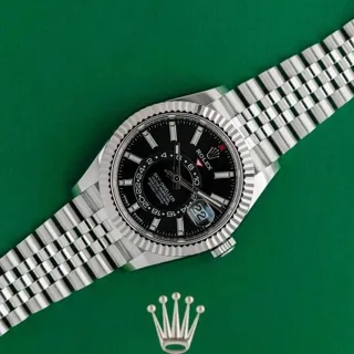 Rolex Sky-Dweller 336934 42mm Stainless steel Black