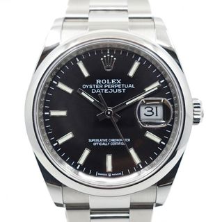 Rolex Datejust 36 126200 Stainless steel Black Japan
