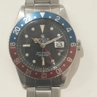 Rolex GMT-Master 6542 38mm Stainless steel Black