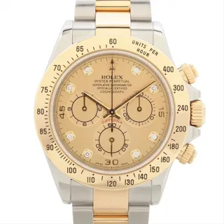 Rolex Daytona 116523G 38mm Yellow gold and Stainless steel