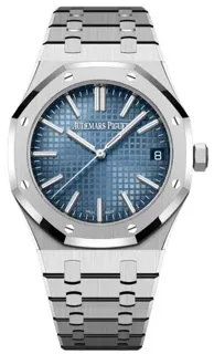 Audemars Piguet Royal Oak 15510BC.OO.1320BC.02 41mm White gold Blue