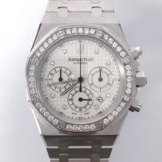 Audemars Piguet Royal Oak 25966BC.ZZ.1185BC.01 39mm White gold Silver