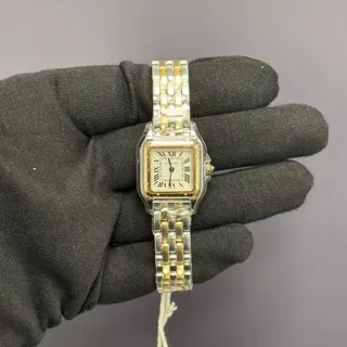 Cartier Panther Yellow gold and Stainless steel Silver