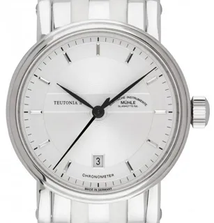 Mühle Glashütte Teutonia M1-30-45-MB 39mm Stainless steel Silver