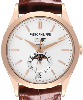 Patek Philippe Annual Calendar 5396R-011 Rose gold Silver