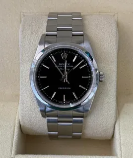 Rolex Air King 14000 34mm Stainless steel Black