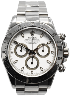 Rolex Daytona 116520 40mm Stainless steel White