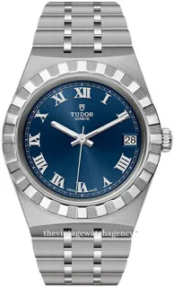 Tudor Royal M28400-0006 34mm Stainless steel Blue