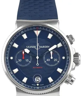 Ulysse Nardin Blue Seal 353-68 40.5mm Stainless steel Blue