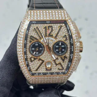 Franck Muller Vanguard V45 Rose gold Golden