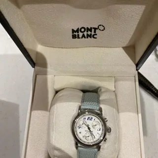 Montblanc Star 7039 32mm Stainless steel White