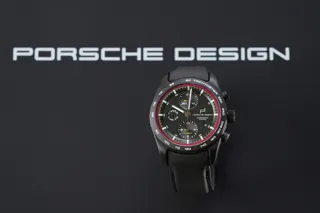 Porsche Design Chronograph GT3 6004.0.00.108.00.0 42mm Titanium and PVD Black