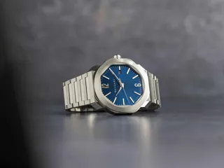 Bulgari Octo Roma 102856 Stainless steel Blue